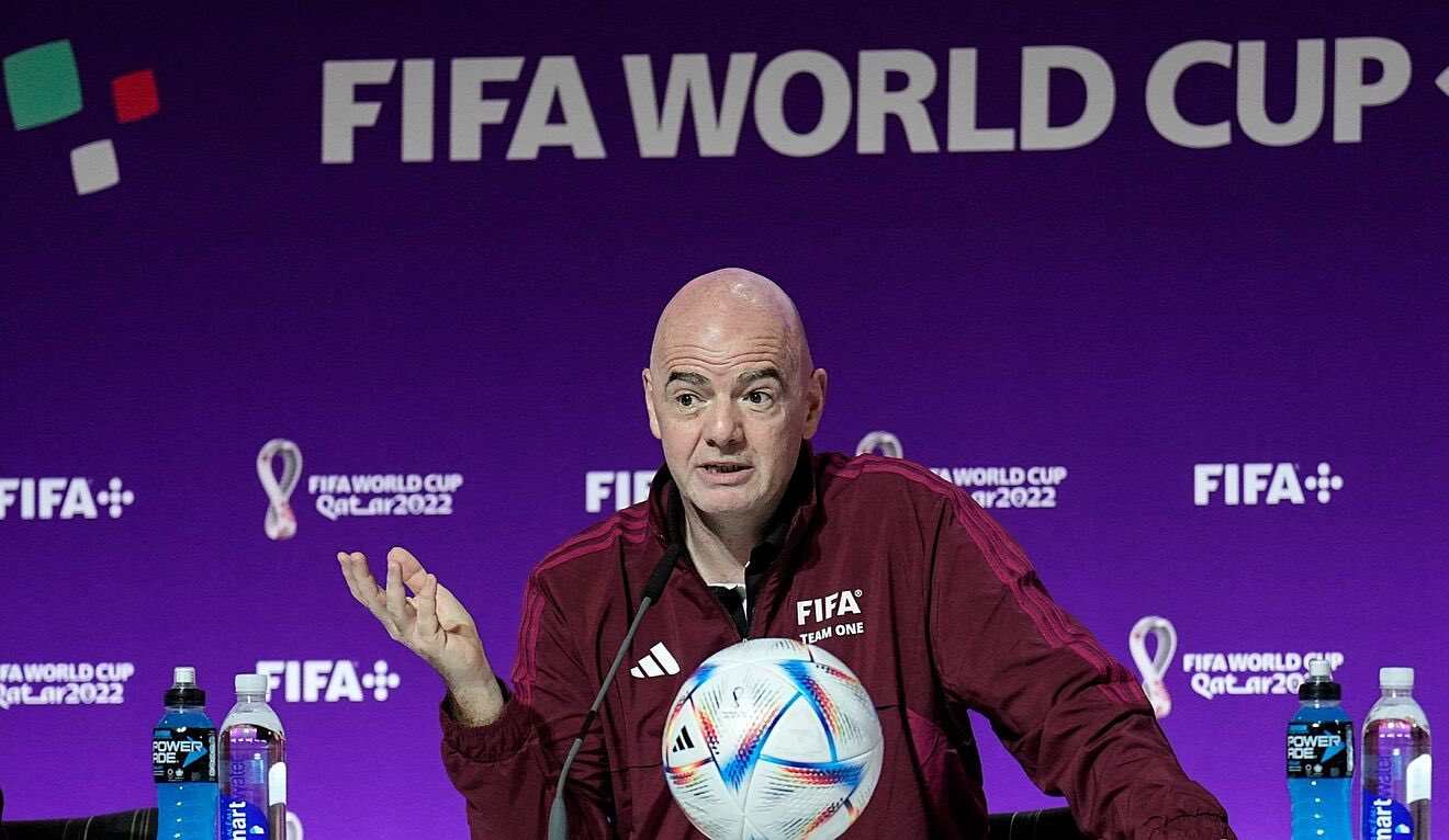 Presidente de la FIFA se defendió de las críticas: "Me siento catarí, me siento gay"