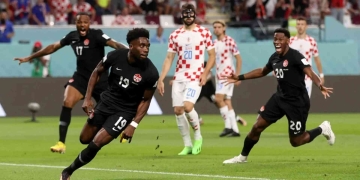 Alphonso Davies: El ghanés que hizo el primer gol de Canadá en un Mundial