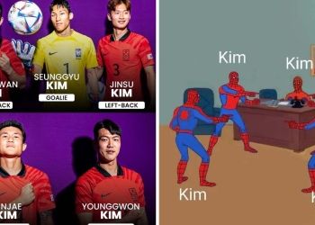 ¿Hay 5 tocayos en Corea del Sur?