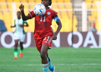Linda Caicedo no logró ganarle a Alexia Putellas en los Globe Soccer