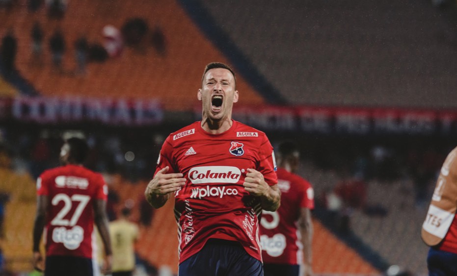 ¿A cuántos goles llegó Luciano Pons con Independiente Medellín?