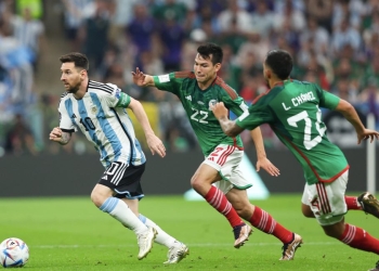 México se achicó ante Argentina por cuarta vez en un Mundial