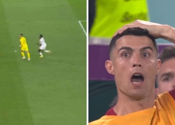 ¡Monumental blooper entre Portugal y Ghana!