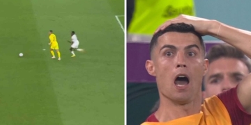 ¡Monumental blooper entre Portugal y Ghana!