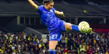 Natalia Gaitán se convirtió en la primera colombiana en ganar la Liga MX Femenil