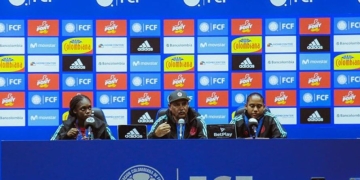 La Selección Colombia Femenina habló con la prensa en su regreso al país