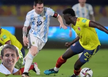 Juan Pablo Varsky recordó a Colombia en la derrota de Argentina