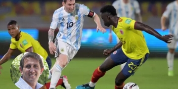 Juan Pablo Varsky recordó a Colombia en la derrota de Argentina