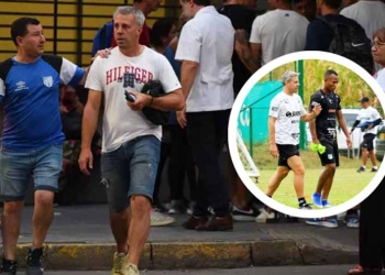 Pusineri da detalles de lo sucedido con Andrés Balanta: “Se cayó en la entrada en calor…”