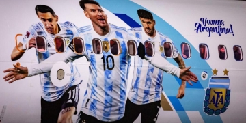 Lionel Messi estuvo apartado de la última práctica de Argentina