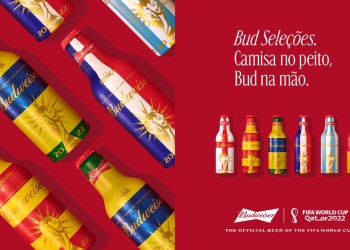Budweiser lanza botellas coleccionables para Catar 2022