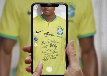 Autógrafos virtuales para quienes compren camiseta de Brasil