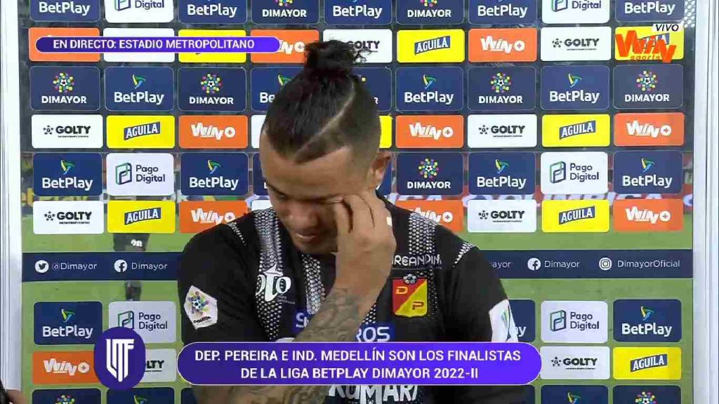 Leonardo Castro y sus lágrimas por ir a la final: ¡Enfrentará al Medellín!