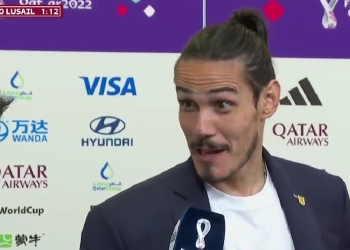 Cavani y la respuesta de la que todos hablan en Uruguay: "Pregúntale a Alonso"