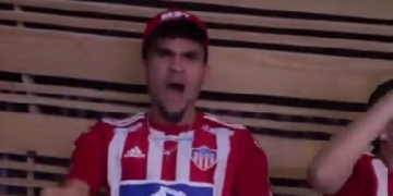 Video: Luis Díaz vivió el Deportivo Pereira vs. Junior como un hincha más