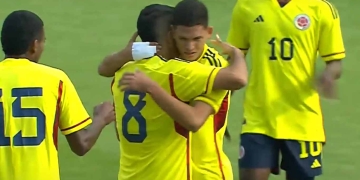Video: el gol de Daniel Luna con la Selección Colombia