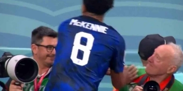 McKennie y lo más curioso que se vio en Inglaterra vs. Estados Unidos