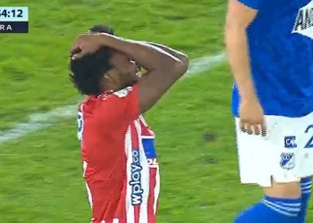 ¡El increíble gol que erró Didier Moreno ante Millonarios!