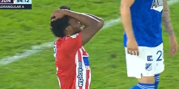 ¡El increíble gol que erró Didier Moreno ante Millonarios!