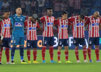 Primera formación de Arturo Reyes con Junior de Barranquilla