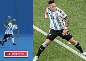 El VAR ponchó al jugador que no era en el gol anulado a Lautaro Martínez
