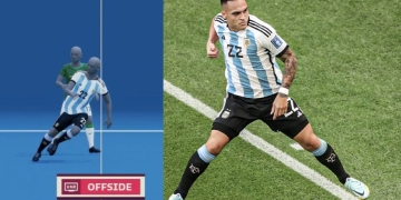 El VAR ponchó al jugador que no era en el gol anulado a Lautaro Martínez