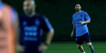 Lionel Messi vuelve a los entrenamientos con normalidad en Argentina
