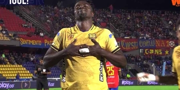 Festejo de Marco Pérez a lo CR7 y otro paso del increíble Águilas Doradas