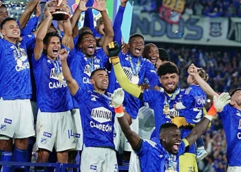 ¡Lo que pasó en el festejo del Millonarios campeón de Copa BetPlay y ahora tiene sanción!