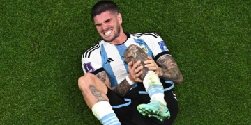 Rodrigo De Paul: en el blanco de las críticas