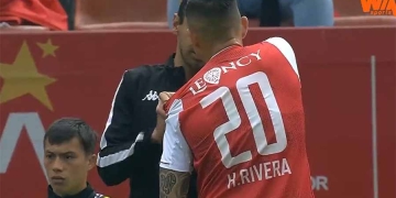 Increíble, Santa Fe: ¡9 minutos y afuera Hárold Rivera por lesión!