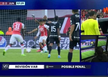 Polémica: ¿¡Por qué esto no fue penalti para Santa Fe ante Junior!?