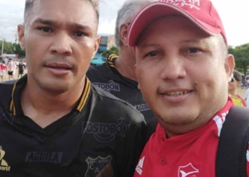 Teo Gutiérrez y el partido aficionado que jugó con la camiseta de Deportivo Cali