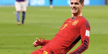 Otro de Álvaro Morata: ¡Ya está entre los goleadores de Catar 2022!