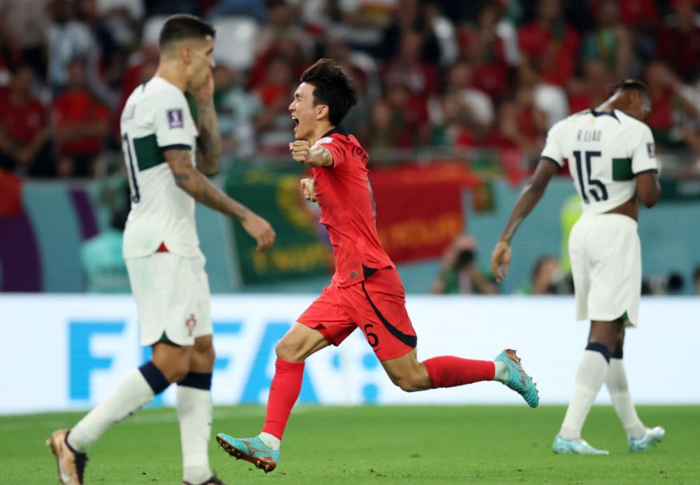 El gol de Corea con el que le ganó a Portugal y clasificó a octavos
