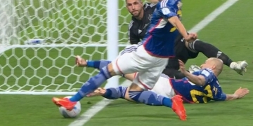 ¿Salió del campo? Así clasificó Japón en Catar 2022