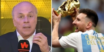 Carlos Antonio Vélez le quitó méritos al título de Argentina: «Messi no es el mejor»