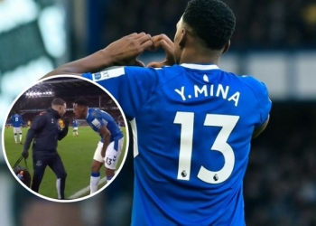 Yerry Mina: de su regreso con gol a su salida, nuevamente, por lesión