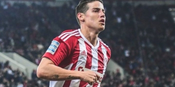 Lo que dijo Olympiacos sobre la salida de James Rodríguez
