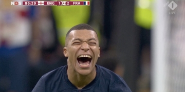 Mbappé, a las carcajadas tras el penal errado de Harry Kane