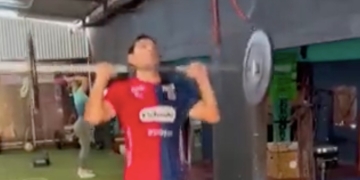 El delantero extranjero que ‘bombea’ con la del DIM puesta