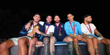 ¡Argentina ya está en casa!: La 'Albiceleste' seguirá la celebración