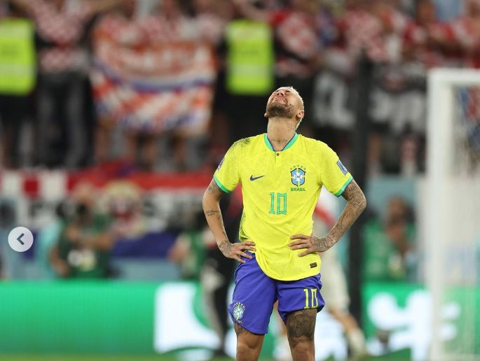 "Estoy destrozado": Neymar habló de la eliminación de Brasil