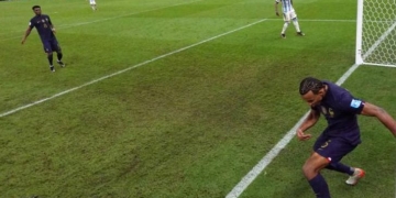 "El tercer gol de Argentina no era válido"