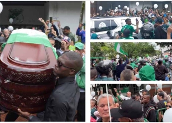 Videos: hinchas, compañeros, caravana y el conmovedor “Balanta, muchas gracias”