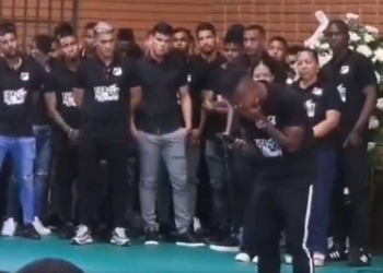 Viral: Kevin Velasco y sus conmovedoras palabras en la despedida a Andrés Balanta