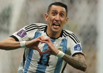 Tres finales consecutivas con gol de Ángel Di María para Argentina
