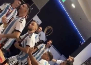 Canción para Mbappé en el festejo de Argentina