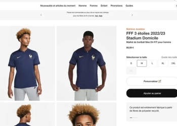 Por error lanzaron camiseta Nike de Francia con 3 estrellas