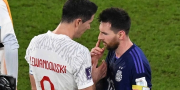 ¿Qué se dijeron Messi y Lewandowski? Robert lo ventiló…